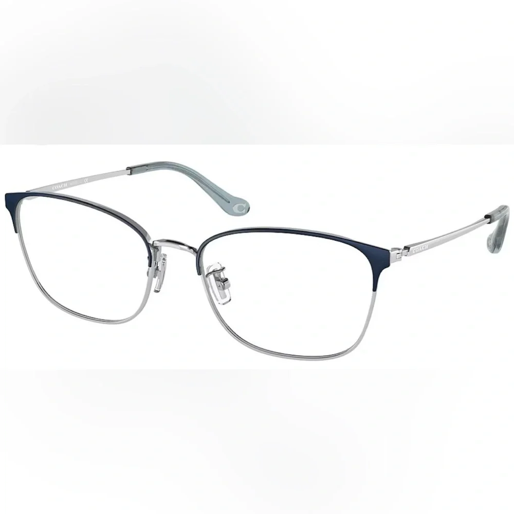 Coach 5135 Satin Navy Silver Glitter Glasses Frames 53mm